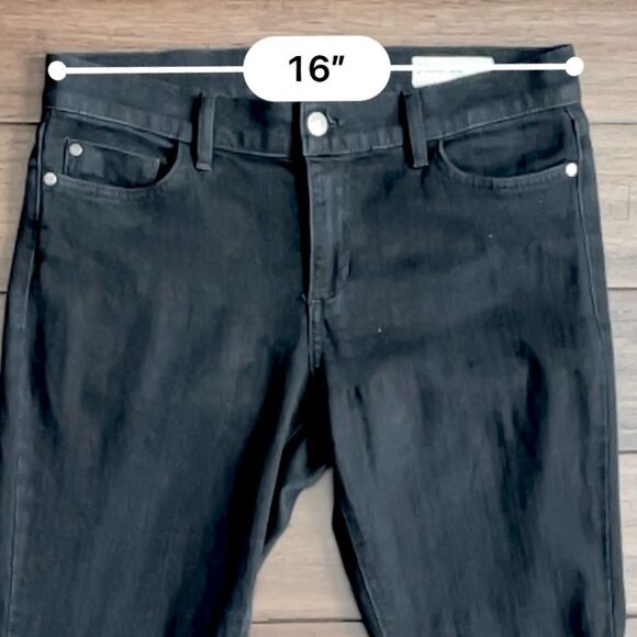 PISTOLA Kinsley Ultra Flare Jeans Size 29 Black Ink - Picture 6 of 12